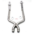 2014 5.8L Mustang GT500 3" X-Pipe Natural Stainless Steel